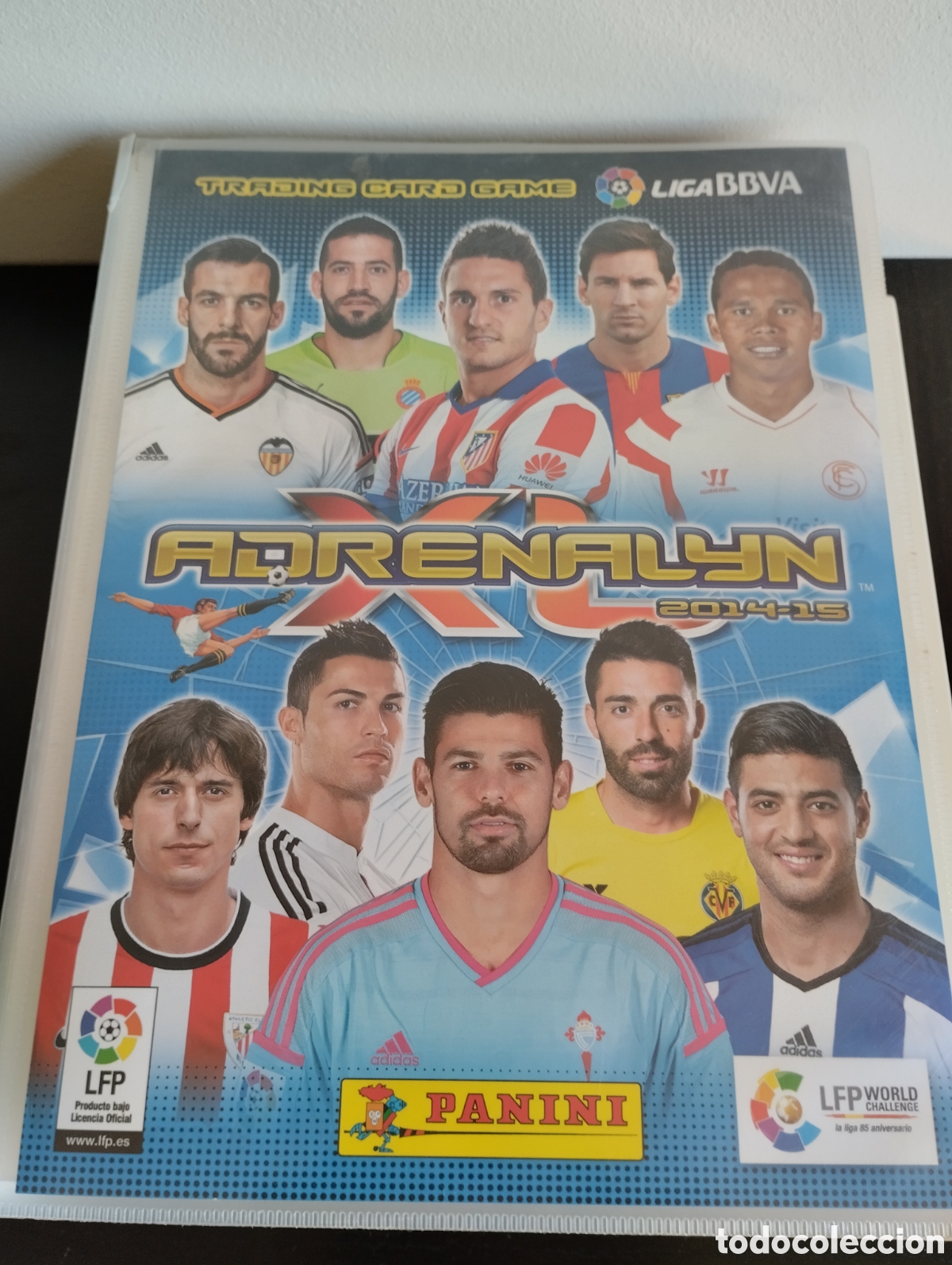 &Aacute;lbum de f&uacute;tbol completo: Album Adrenalyn 2014-2015 liga BBVA. Completo. Mas edicion limitada, nuevo fichaje, plus entrenador.