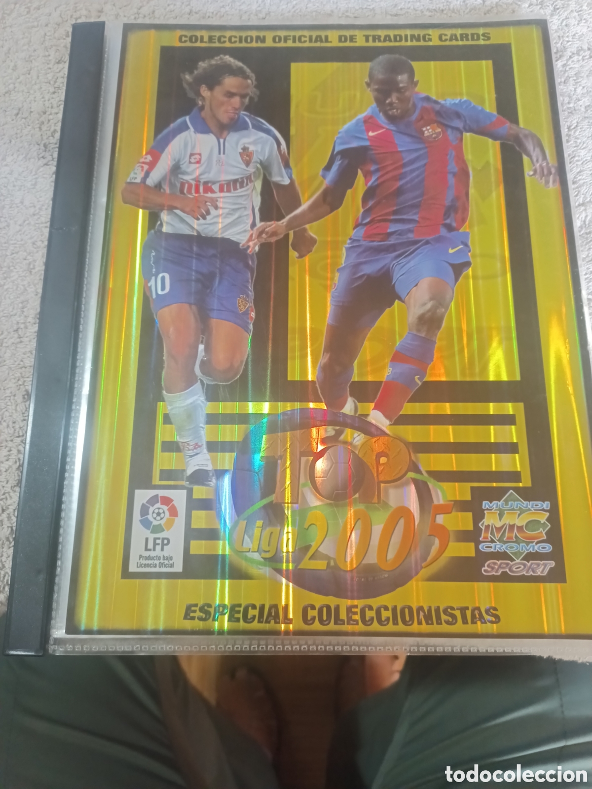 &Aacute;lbum de f&uacute;tbol completo: Mundicromo &Aacute;LBUM TOP LIGA 2005 EDICI&Oacute;N LIMITADA Colecci&oacute;n completa 207 cromos MESSI 195 / RAMOS 191