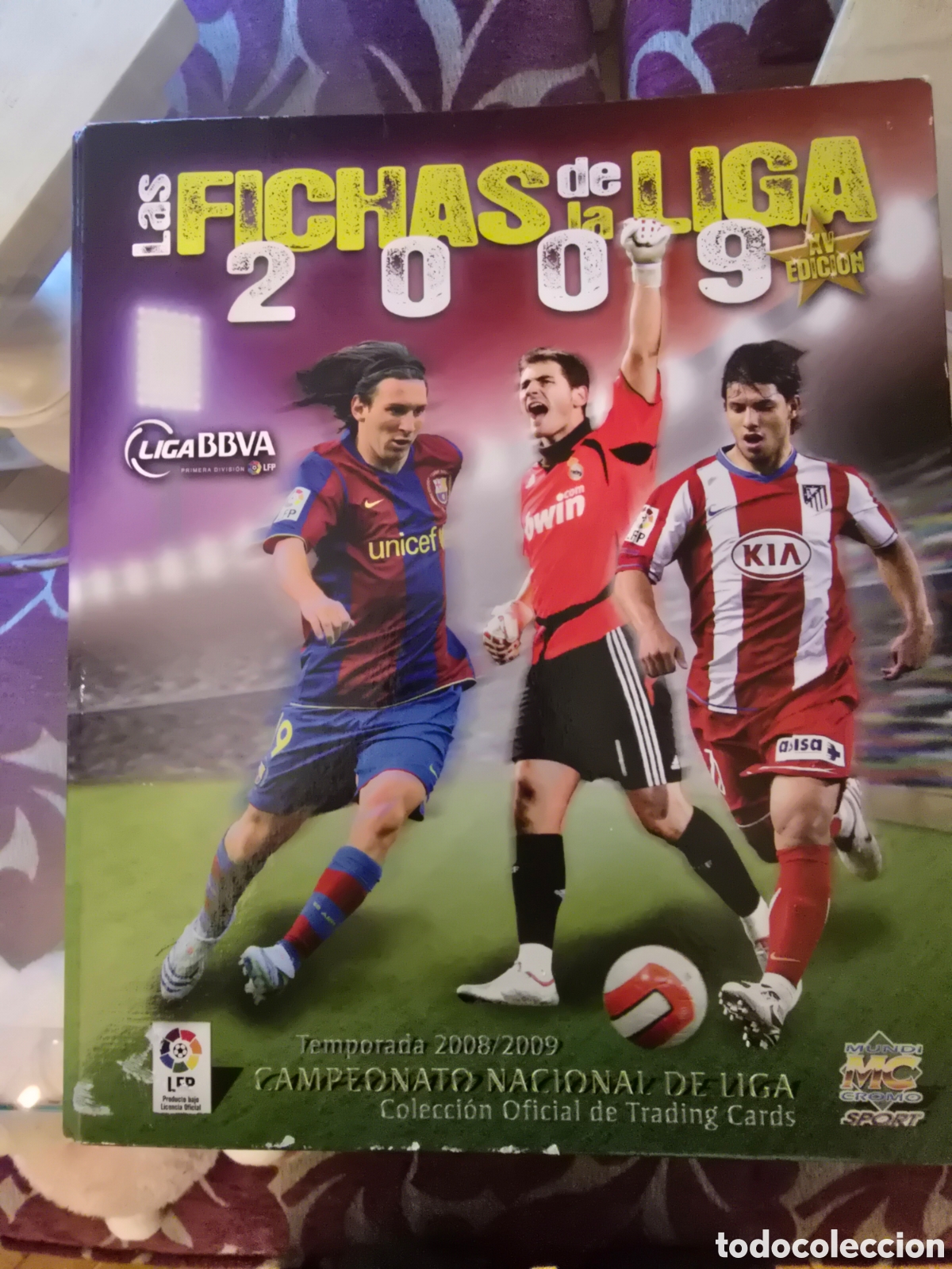 Complete Football Album: Alb&uacute;m fichas de la liga 2009
