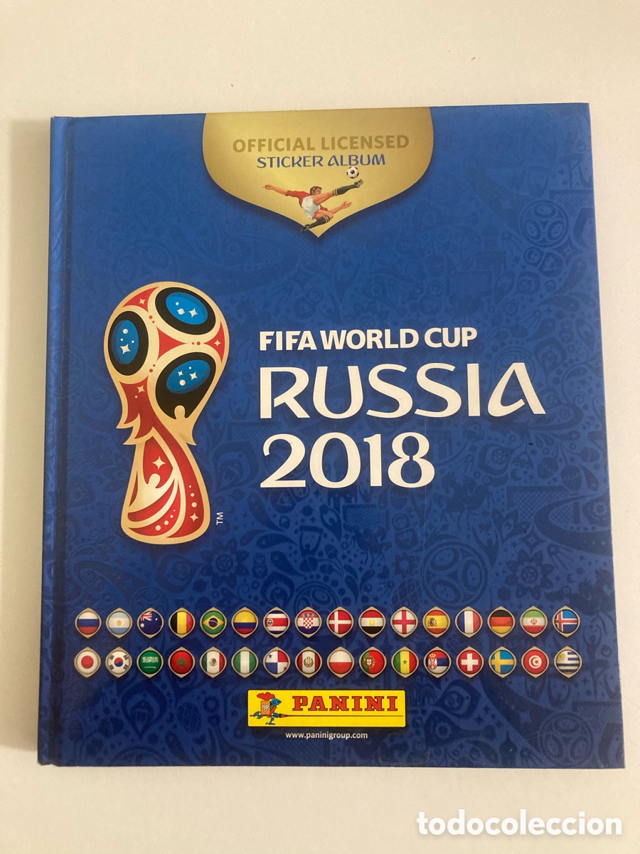 Complete Football Album: Album completo mundial tapa dura- Hardcover Rusia 2018-World Cup-2018-Panini