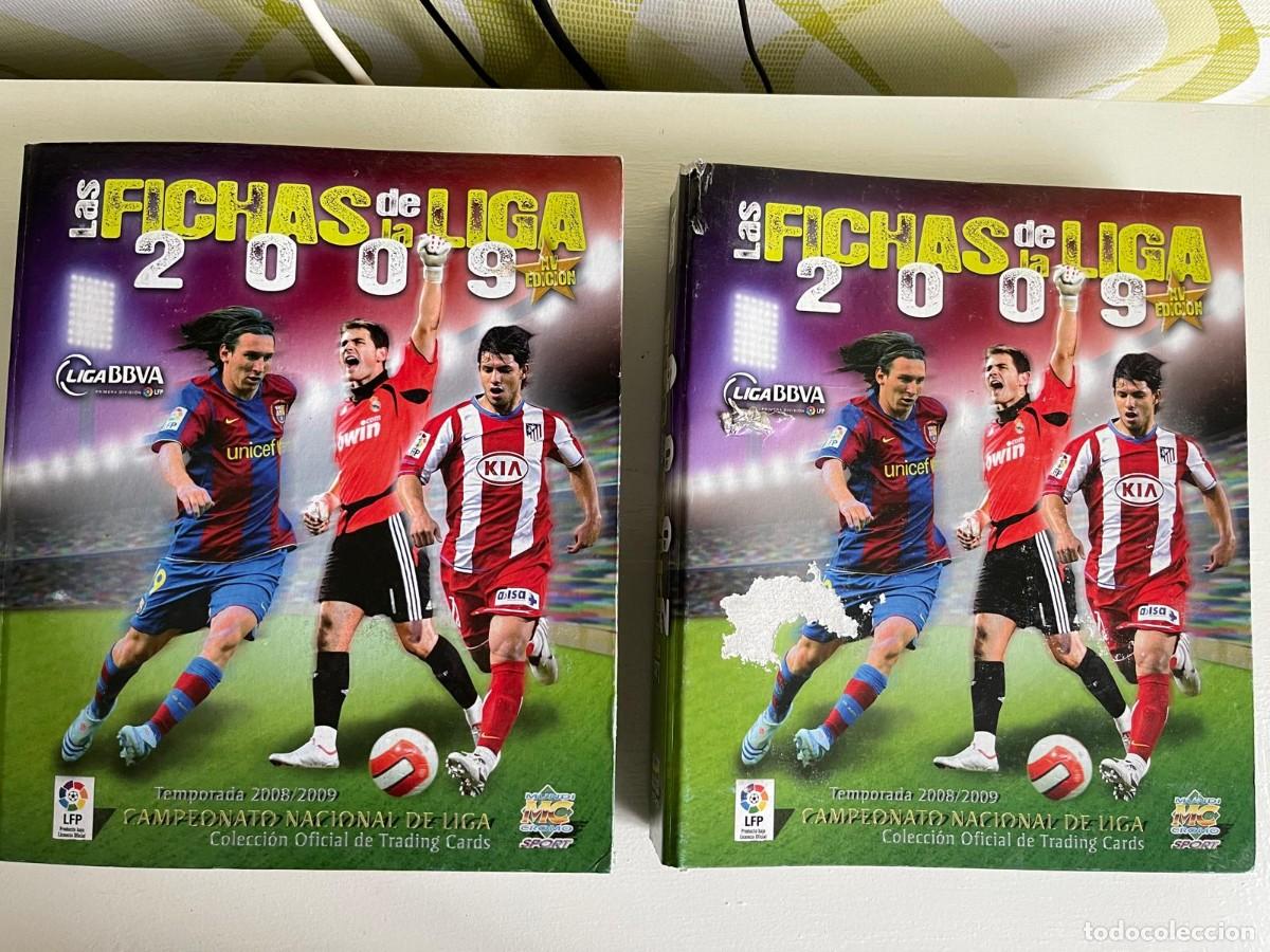 &Aacute;lbum de f&uacute;tbol completo: MUNDICROMO LAS FICHAS DE LA LIGA 2009 ( 2008-09) COMPLETO - MAS DE 1220 CARTAS