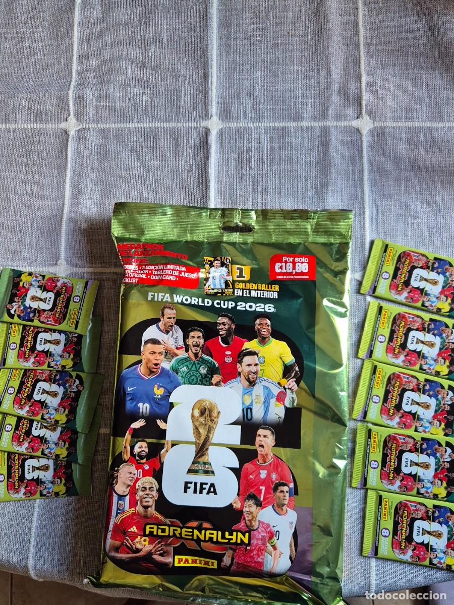 &Aacute;lbum de f&uacute;tbol completo: Album y 10 paquetes sin abrir de ADRENALYN XL