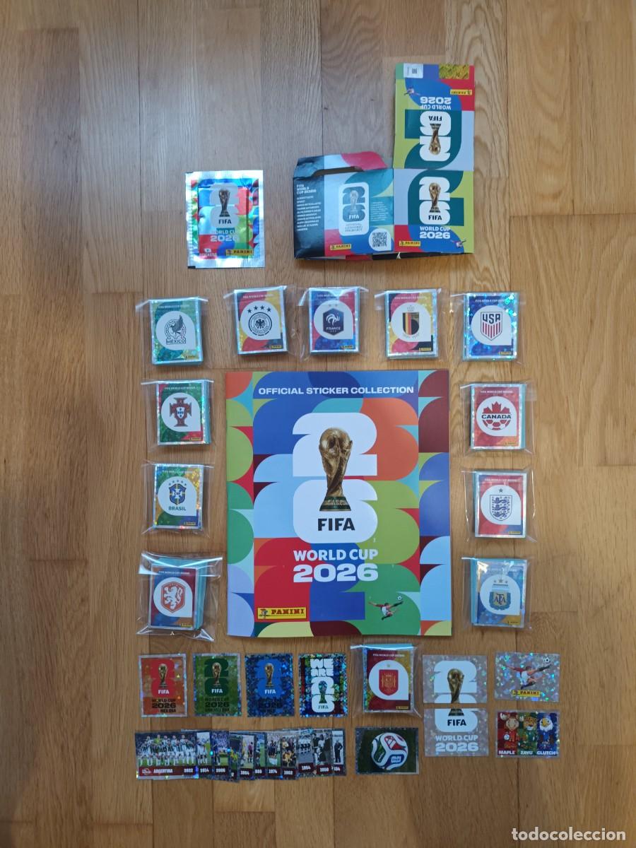 &Aacute;lbum de f&uacute;tbol completo: Colecci&oacute;n completa mundial 2026. Album completo World Cup 2026. Panini