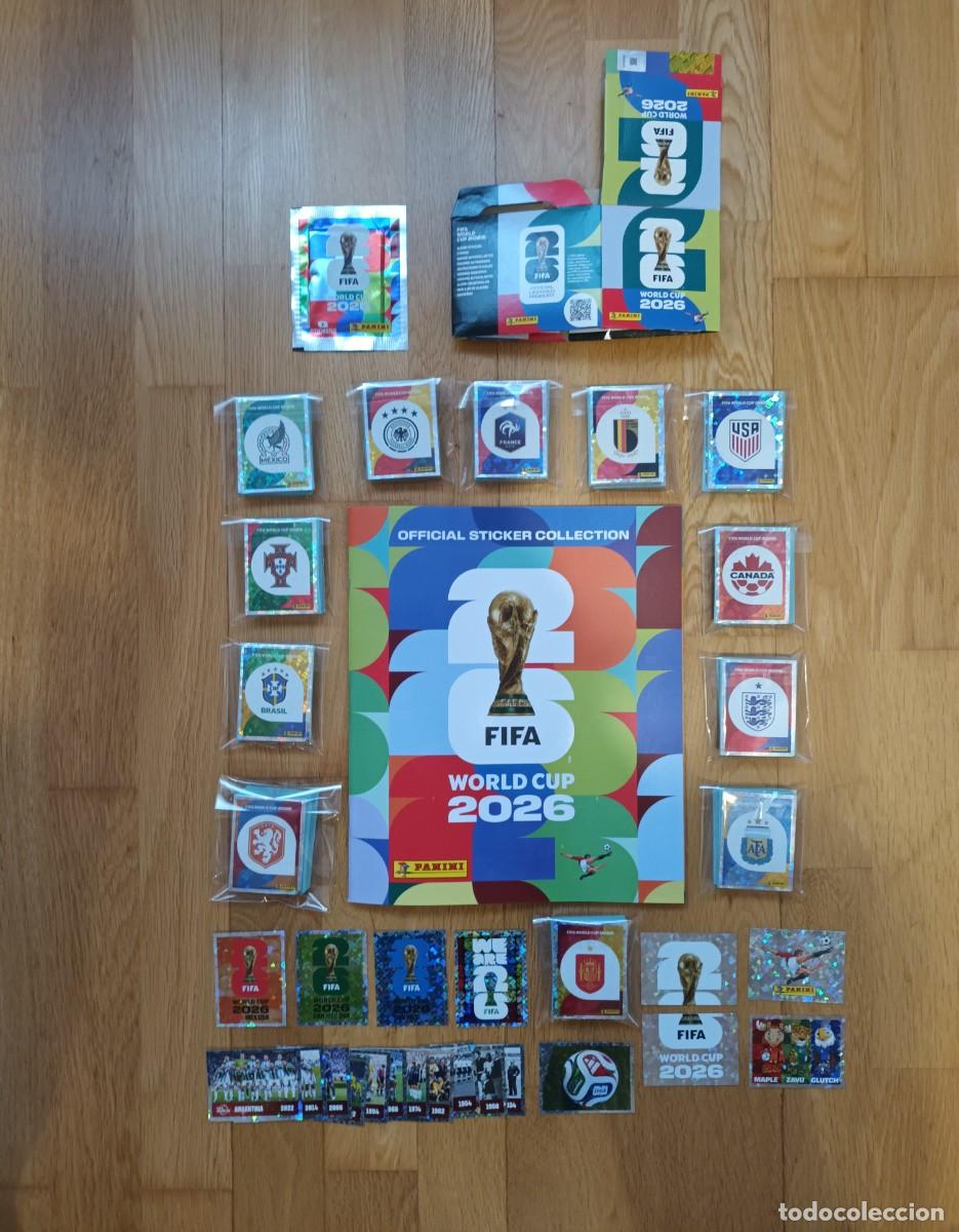 &Aacute;lbum de f&uacute;tbol completo: Colecci&oacute;n completa mundial 2026. Album completo World Cup 2026. Panini