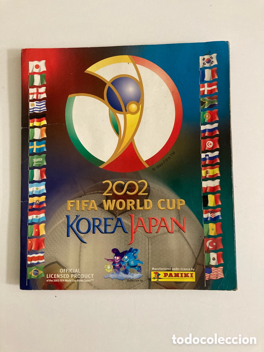 Caderneta de futebol completa: Album completo mundial korea Jap&oacute;n 2002-World Cup-2002-Panini