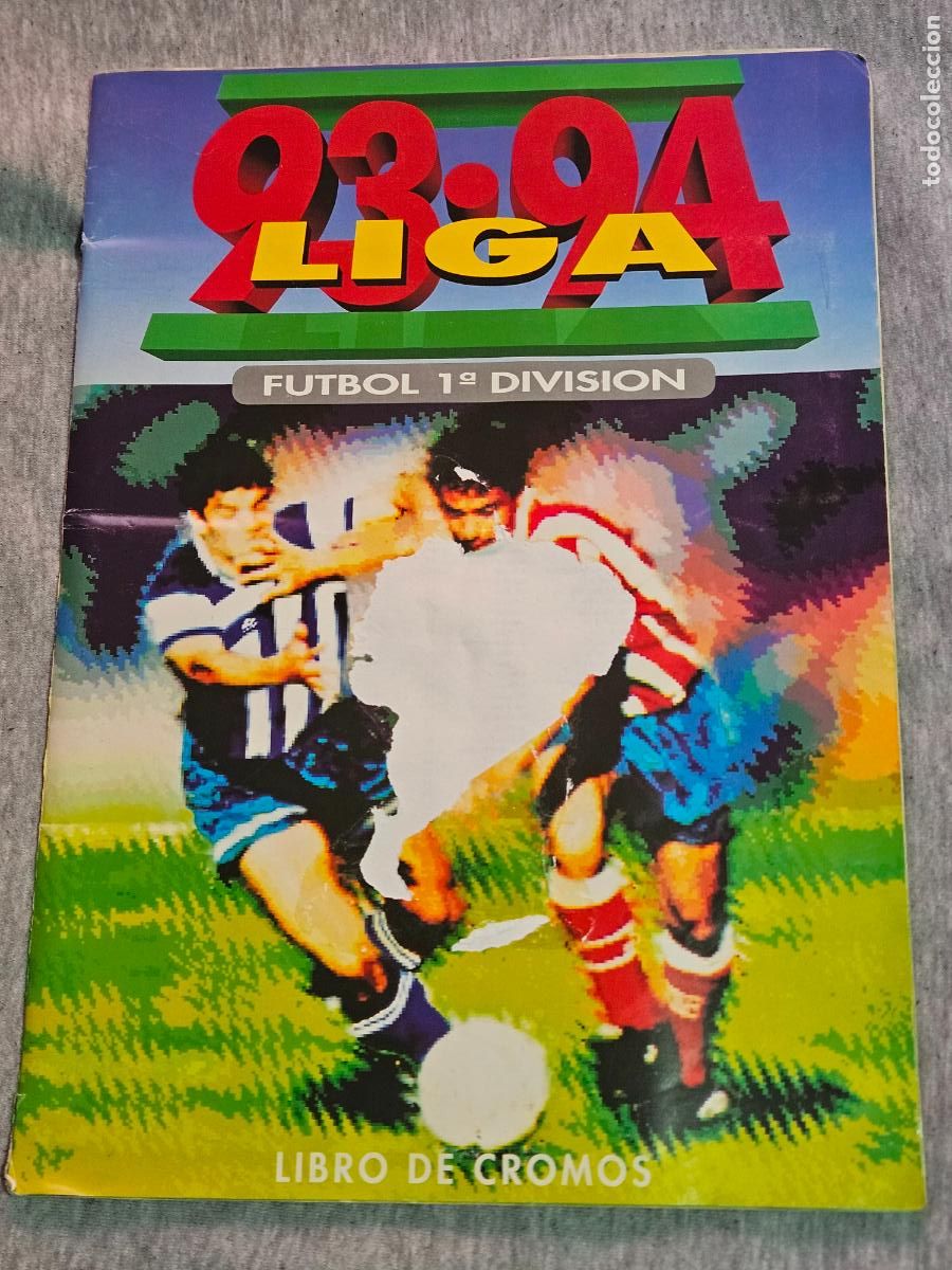 Complete Football Album: Album Liga 93 94 album casi completo 1993 1994- buen precio con dificiles
