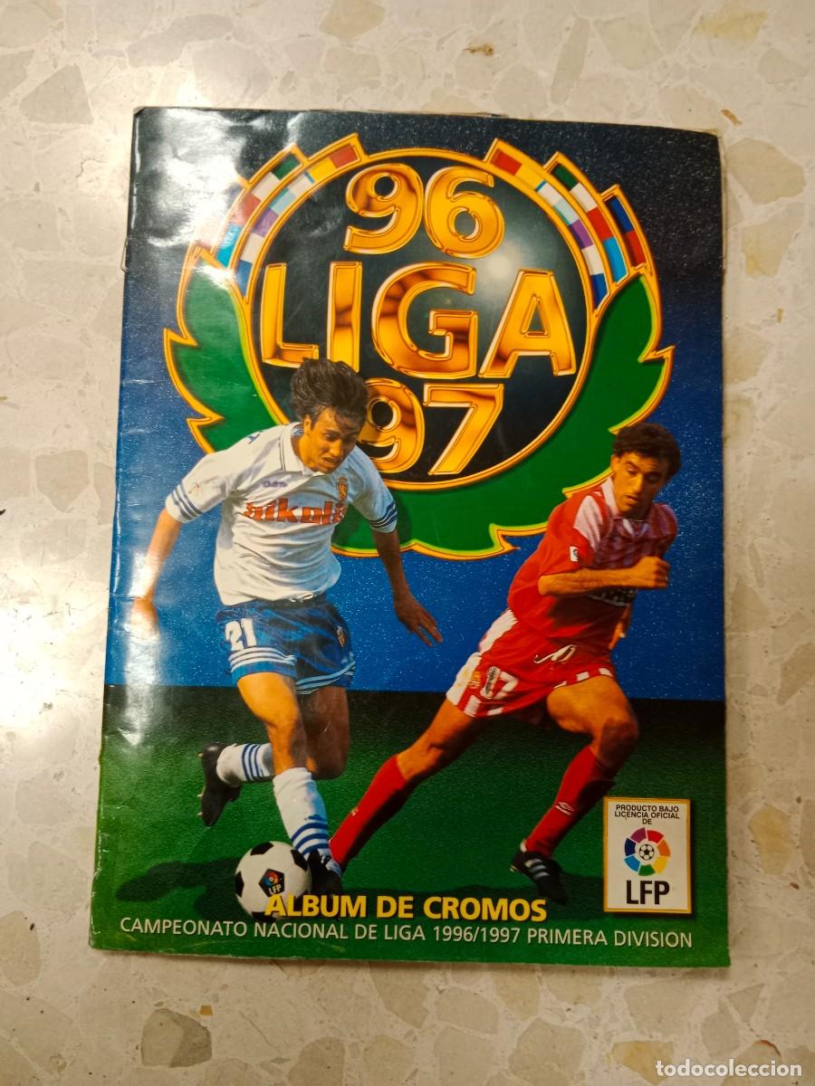 &Aacute;lbum de f&uacute;tbol completo: ALBUM COMPLETO LIGA ESTE 1996 1997 96 97 - BASTANTES DOBLES POSICIONES Y COLOCAS