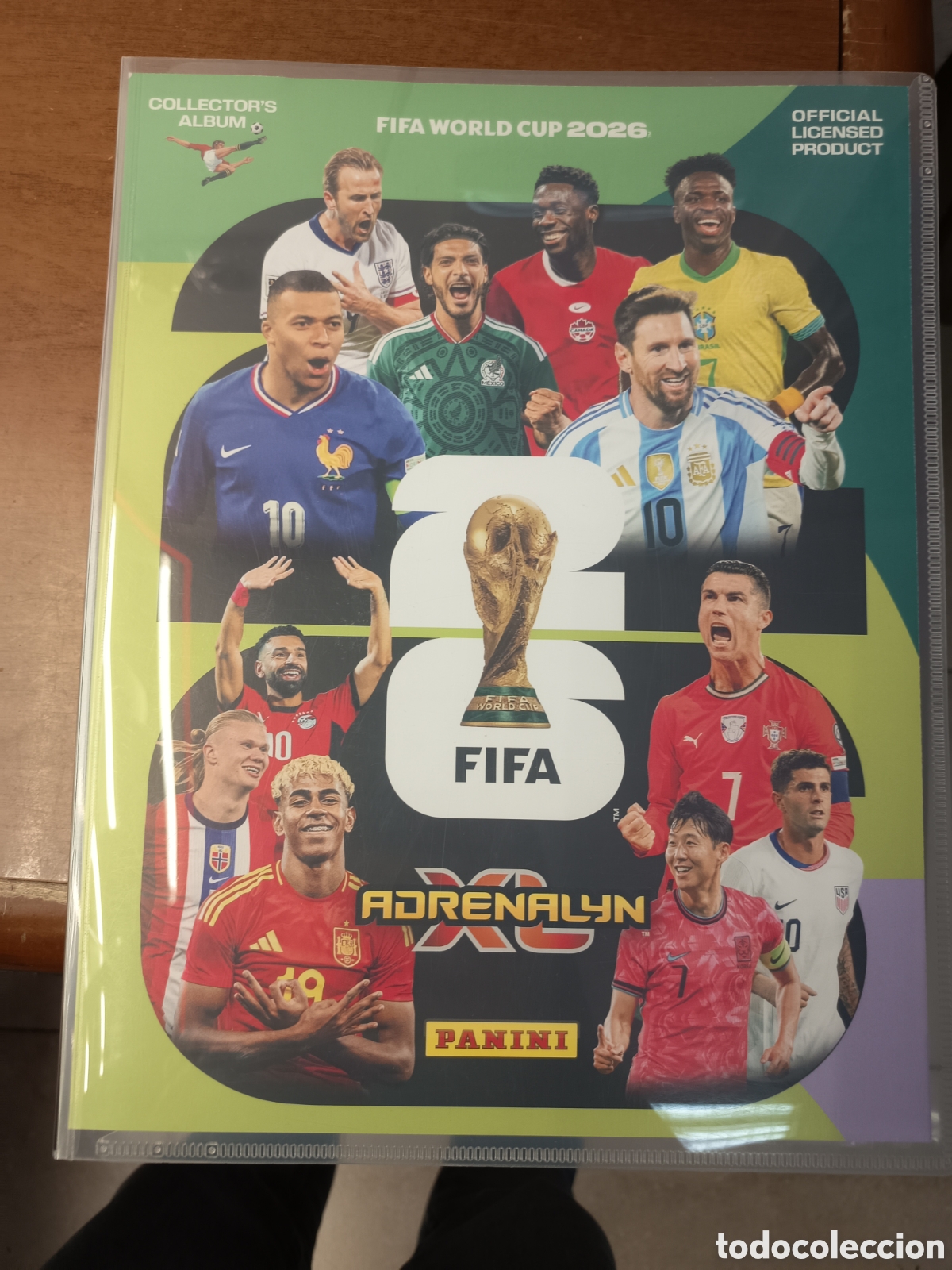 &Aacute;lbum de f&uacute;tbol completo: ALBUM ADRENALYN WORLD CUP 2026