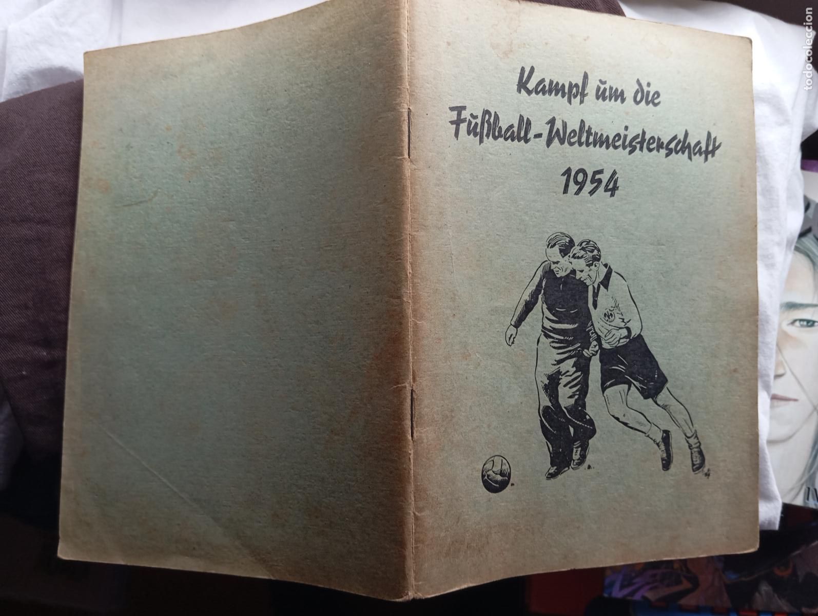 &Aacute;lbum de f&uacute;tbol completo: Album cromos Mundial Futbol 1954 completo
