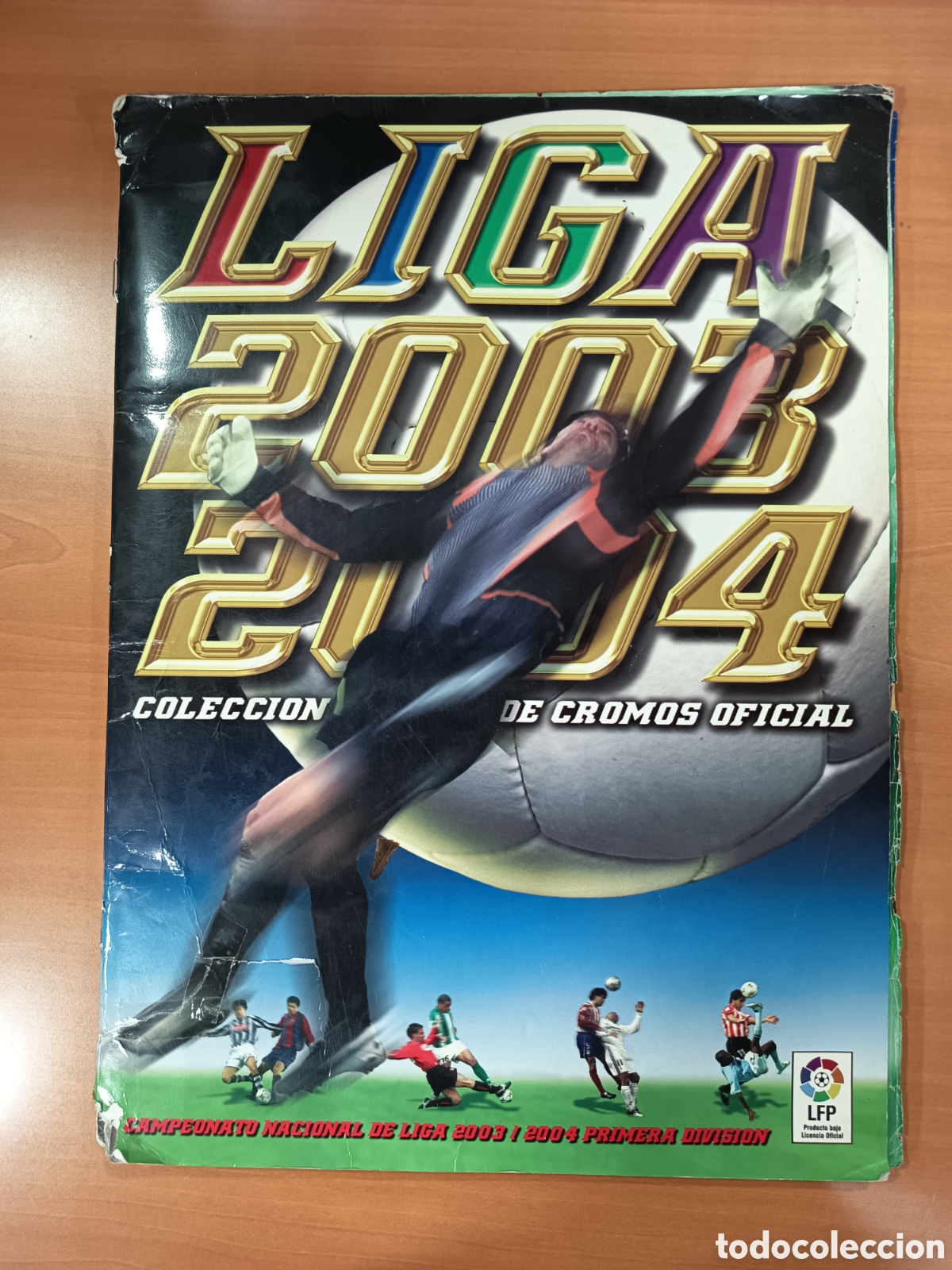 &Aacute;lbum de f&uacute;tbol completo: Liga Este Panini 2003 2004