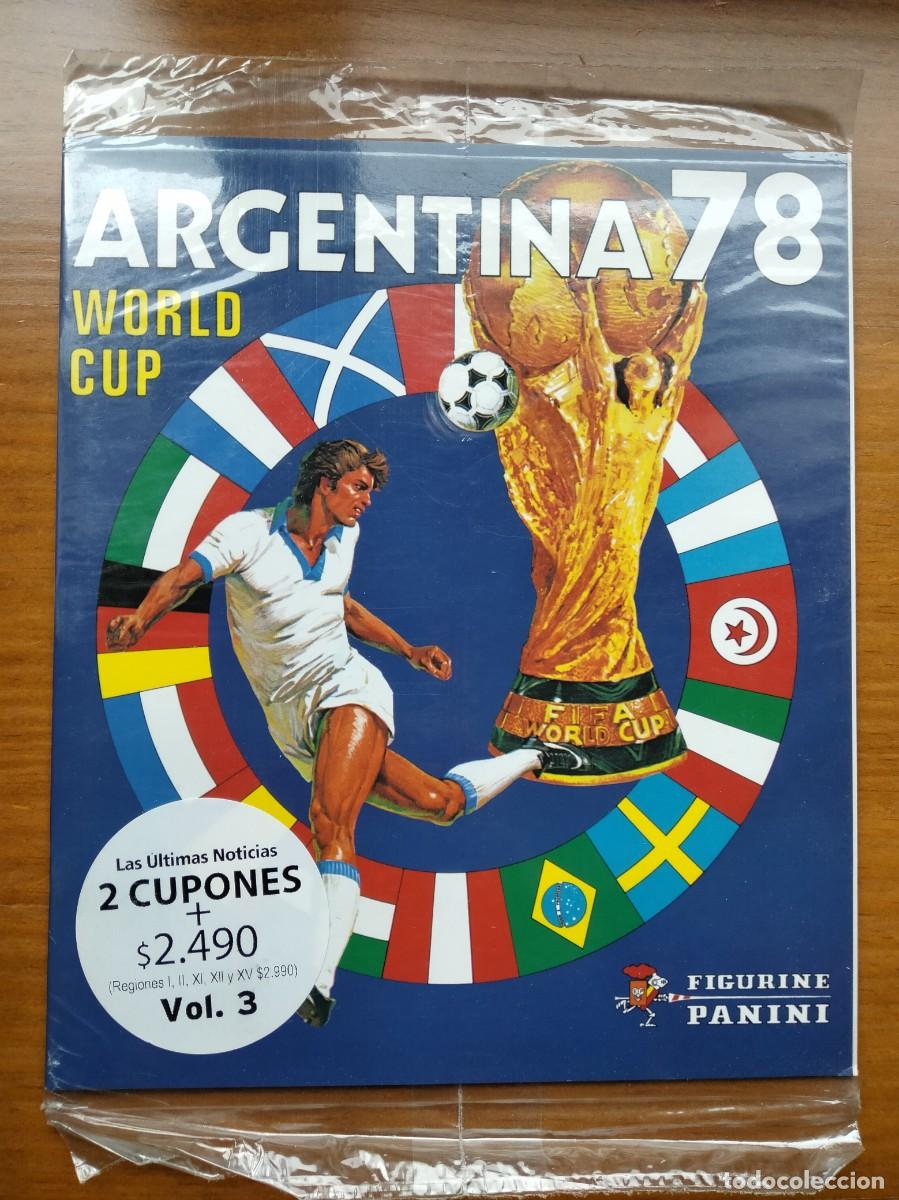 &Aacute;lbum de f&uacute;tbol completo: &Aacute;lbum facs&iacute;mil mundial 78 Argentina world cup 1978 Panini nuevo sin abrir