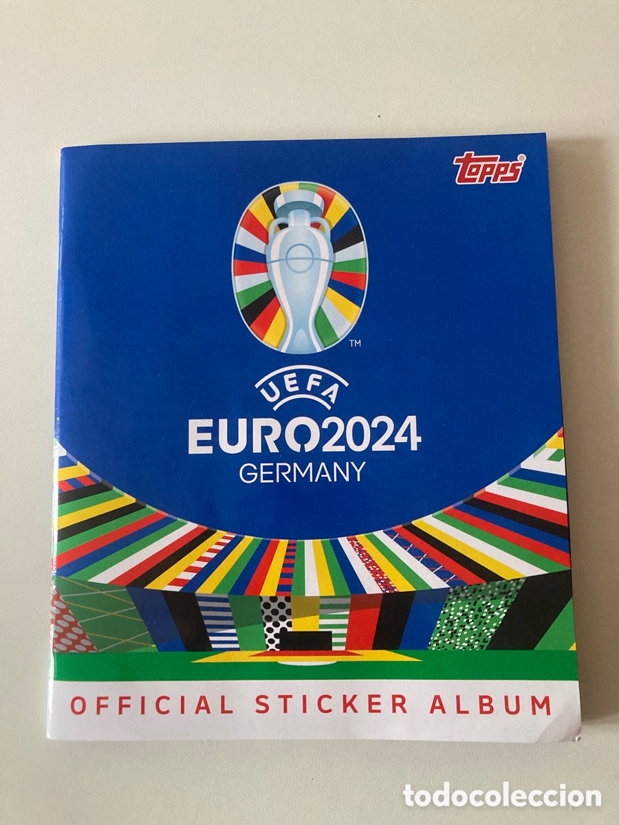 &Aacute;lbum de f&uacute;tbol completo: Album completo Euro 2024-Eurocopa-Topps