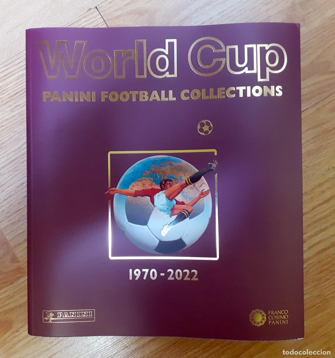 Caderneta de futebol completa: LIBRO WORLD CUP 1970-2022 PANINI PERFECTO ESTADO