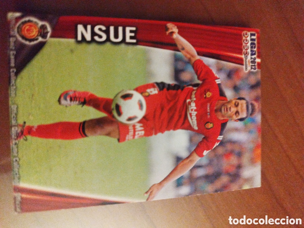 Album de football complet: Nsue #451 De las fichas de la liga Mundicromo 2012