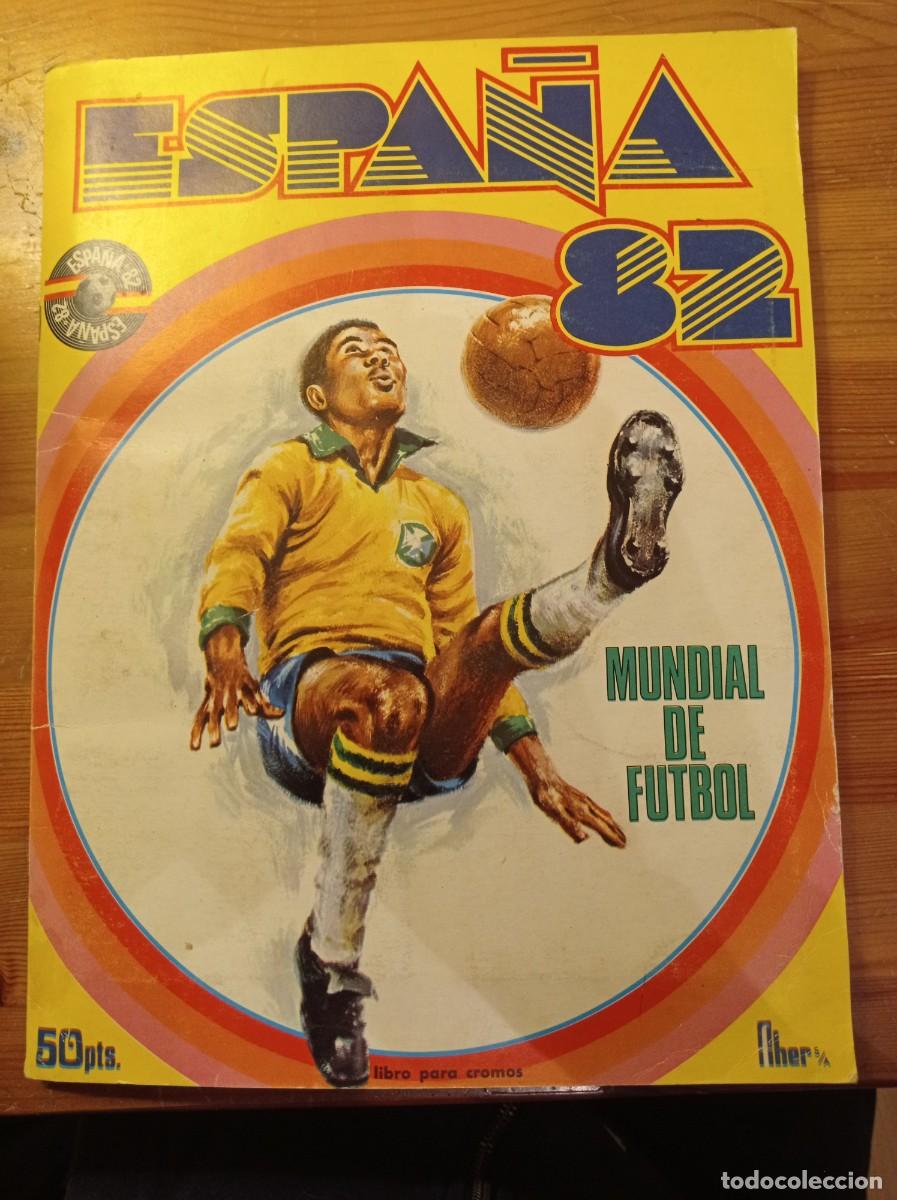 &Aacute;lbum de f&uacute;tbol completo: Espa&ntilde;a 82 - Mundial de Futbol - Editorial Fher - COMPLETO