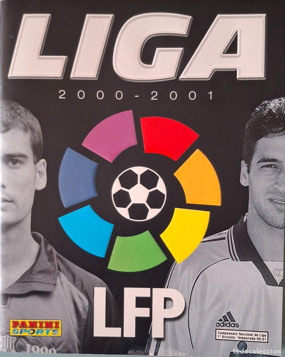 Complete Football Album: Liga 2000-2001 (Panini). Todo lo editado + errores + listados (546 cromos). De lujo. Ver descripci&oacute;n