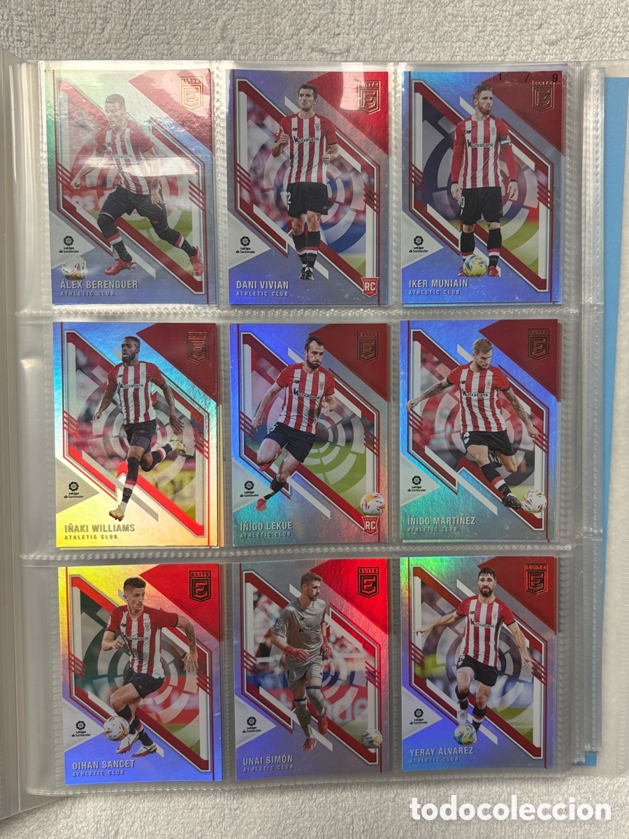 Vollst&auml;ndige Fu&szlig;ballsammelalben: &Aacute;LBUM PANINI DONRUSS ELITE La liga COMPLETE BASE SET 200 LIGA 2021-22 21 22 2022