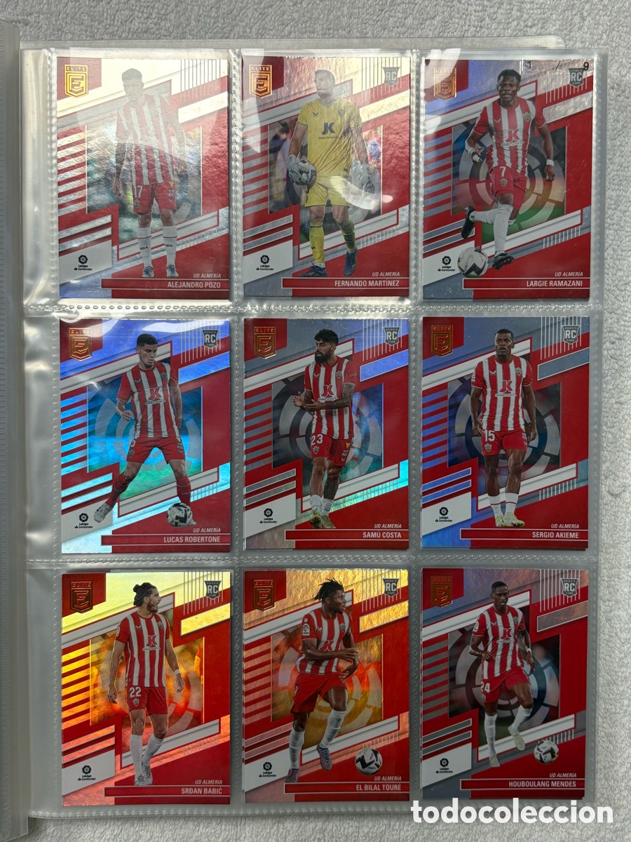 &Aacute;lbum de f&uacute;tbol completo: &Aacute;LBUM PANINI DONRUSS ELITE La liga COMPLETE BASE SET 225 LIGA 2022-23 22 23 2023