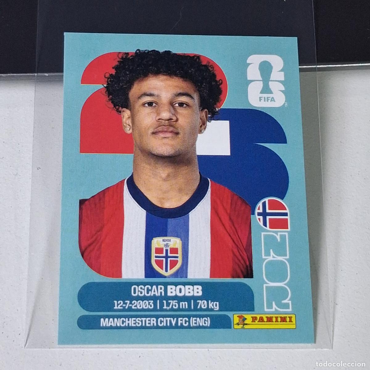 &Aacute;lbum de f&uacute;tbol completo: A37 NOR20 OSCAR BOBB 20 NORUEGA NORWAY NOR MUNDIAL FIFA WORLD CUP 2026 STICKER PANINI
