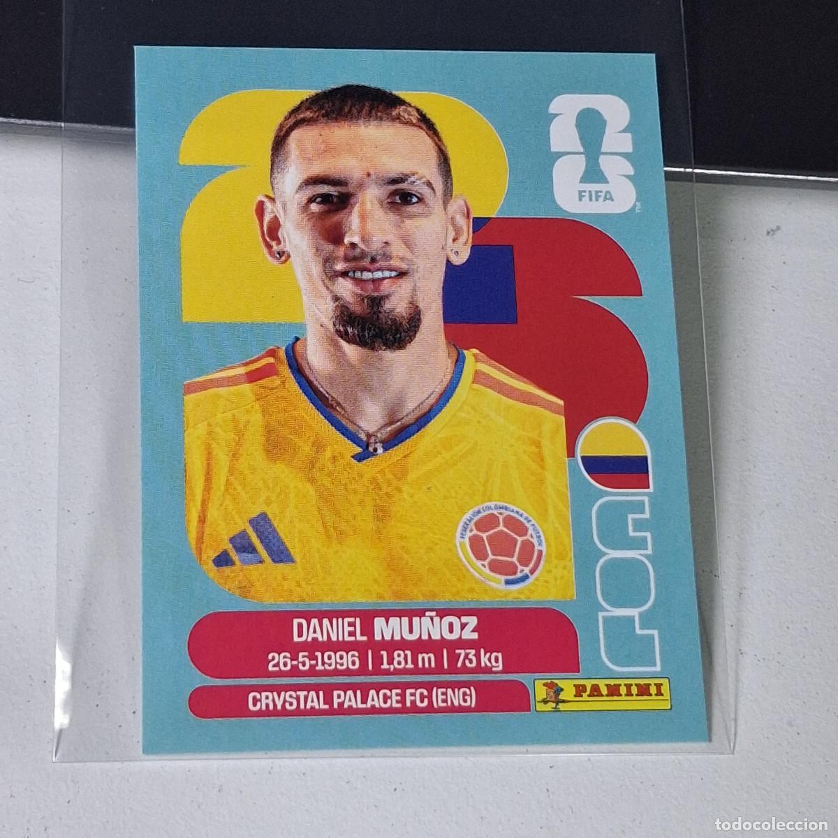 &Aacute;lbum de f&uacute;tbol completo: A37 COL6 DANIEL MU&Ntilde;OZ 6 COLOMBIA COL MUNDIAL FIFA WORLD CUP 2026 STICKER PANINI