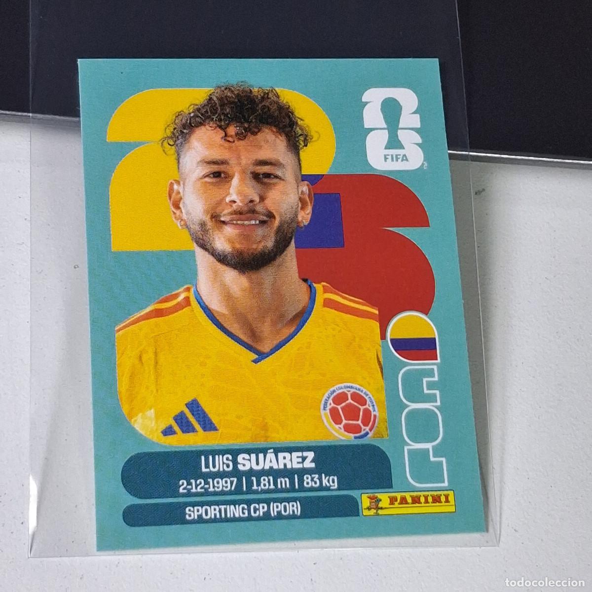 &Aacute;lbum de f&uacute;tbol completo: A37 COL19 LUIS SU&Aacute;REZ 19 COLOMBIA COL MUNDIAL FIFA WORLD CUP 2026 STICKER PANINI