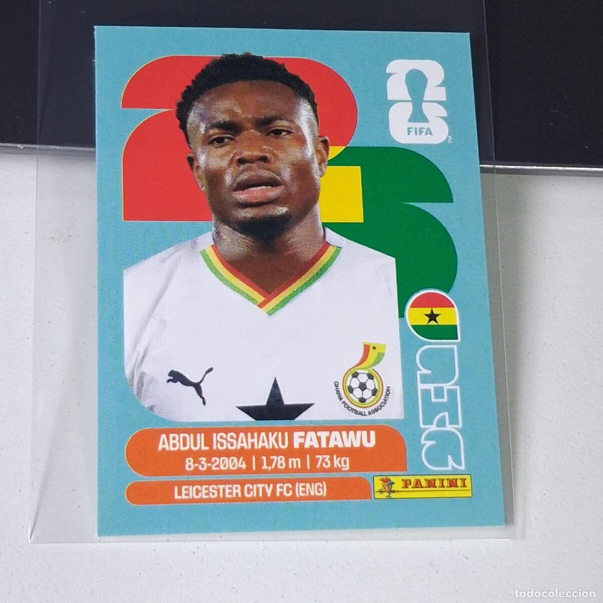 &Aacute;lbum de f&uacute;tbol completo: A37 GHA9 ABDUL FATAWU ISSAHAKU 9 PARAGUAY PAR MUNDIAL FIFA WORLD CUP 2026 STICKER PANINI