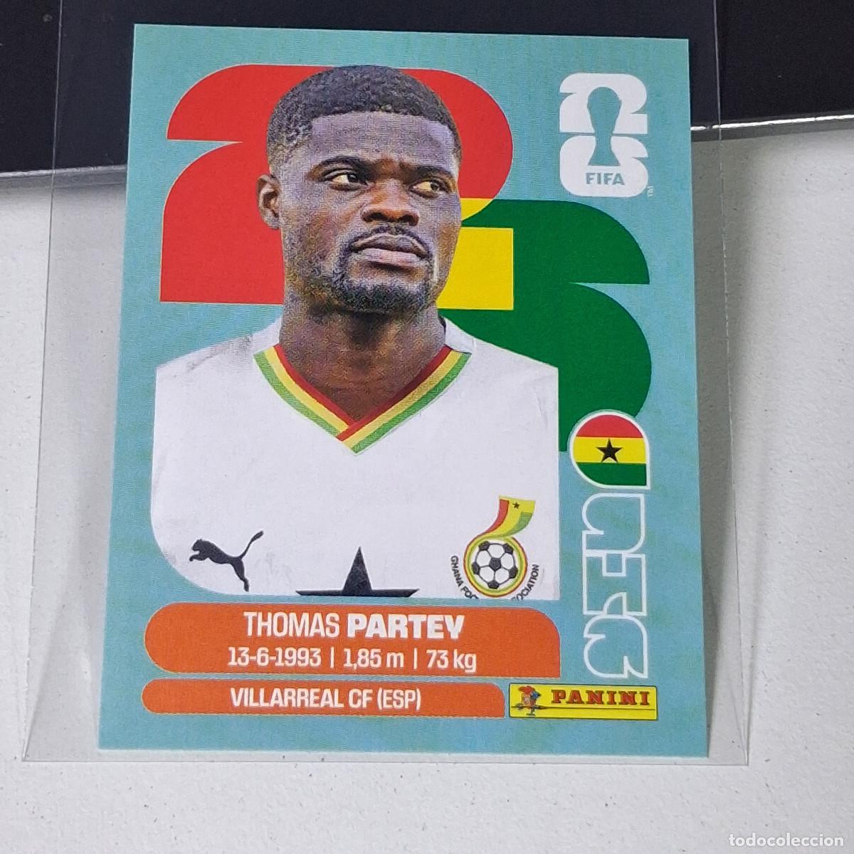 &Aacute;lbum de f&uacute;tbol completo: A37 GHA10 THOMAS PARTEY 10 PARAGUAY PAR MUNDIAL FIFA WORLD CUP 2026 STICKER PANINI