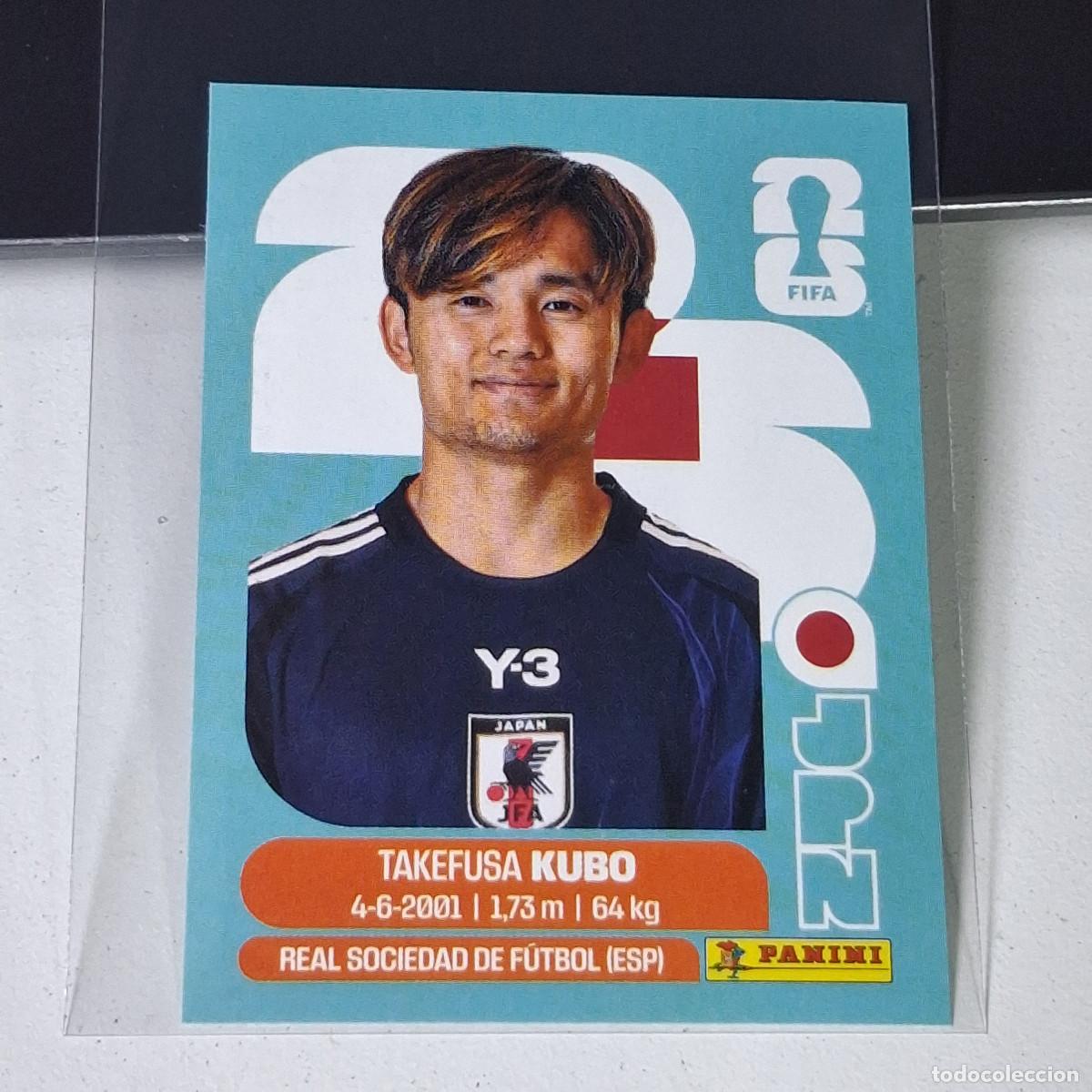 &Aacute;lbum de f&uacute;tbol completo: A37 JPN12 TAKEFUSA KUBO 12 JAP&Oacute;N JAPAN JPN MUNDIAL FIFA WORLD CUP 2026 STICKER PANINI
