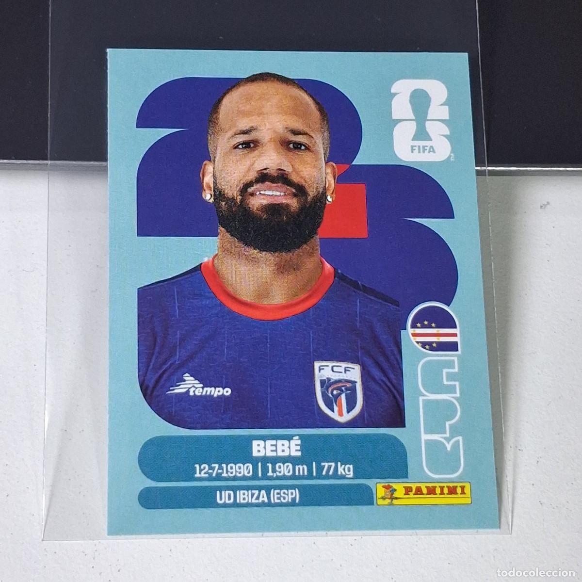 &Aacute;lbum de f&uacute;tbol completo: A37 CPV20 BEB&Eacute; 20 CABO VERDE CPV CAPE MUNDIAL FIFA WORLD CUP 2026 STICKER PANINI