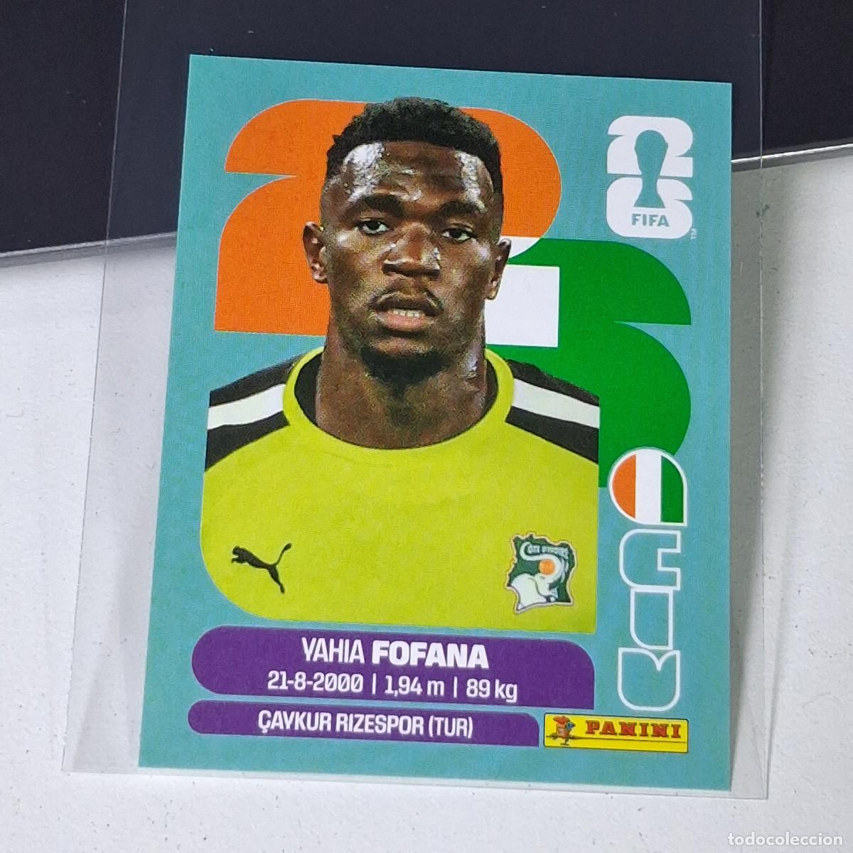 &Aacute;lbum de f&uacute;tbol completo: A37 CIV2 YAHIA FOFANA 2 COSTA DE MARFIL CIV MUNDIAL FIFA WORLD CUP 2026 STICKER PANINI