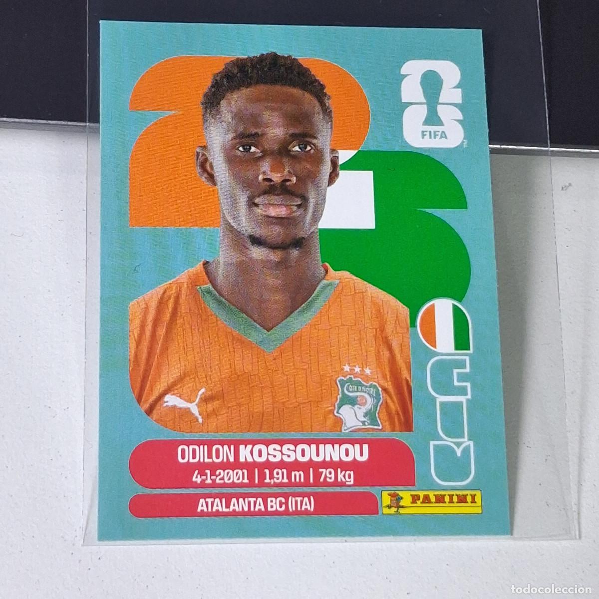 &Aacute;lbum de f&uacute;tbol completo: A37 CIV5 ODILON KOSSOUNOU 5 COSTA DE MARFIL CIV MUNDIAL FIFA WORLD CUP 2026 STICKER PANINI