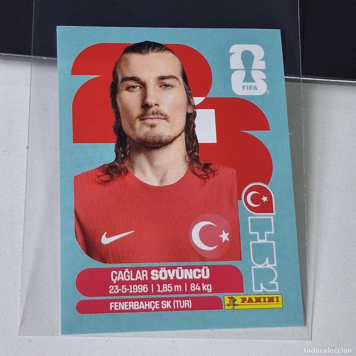 &Aacute;lbum de f&uacute;tbol completo: A37 TUR6 &Ccedil;AĞLAR S&Ouml;Y&Uuml;NC&Uuml; 6 TURQU&Iacute;A TURQUEY TUR MUNDIAL FIFA WORLD CUP 2026 STICKER PANINI