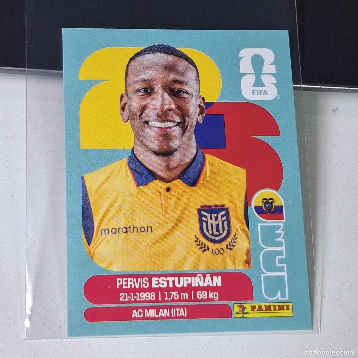 &Aacute;lbum de f&uacute;tbol completo: A37 ECU5 PERVIS ESTUPI&Ntilde;&Aacute;N 5 ECUADOR ECU MUNDIAL FIFA WORLD CUP 2026 STICKER PANINI