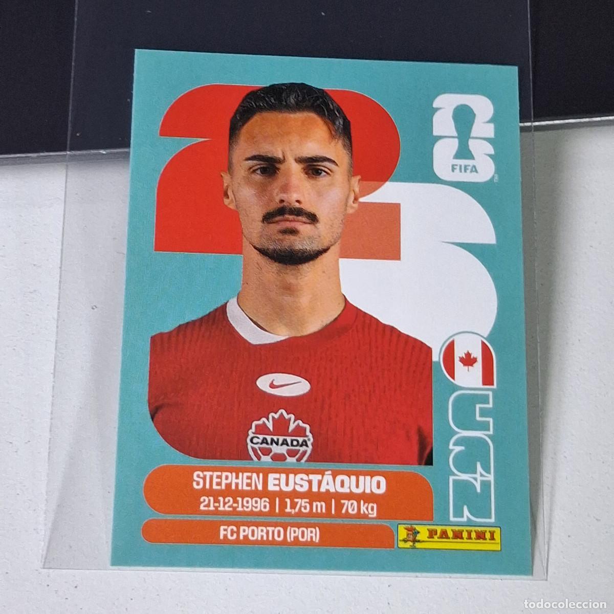 &Aacute;lbum de f&uacute;tbol completo: A37 CAN10 STEPHEN EUST&Aacute;QUIO CAN 10 CANAD&Aacute; MUNDIAL FIFA WORLD CUP 2026 STICKER PANINI