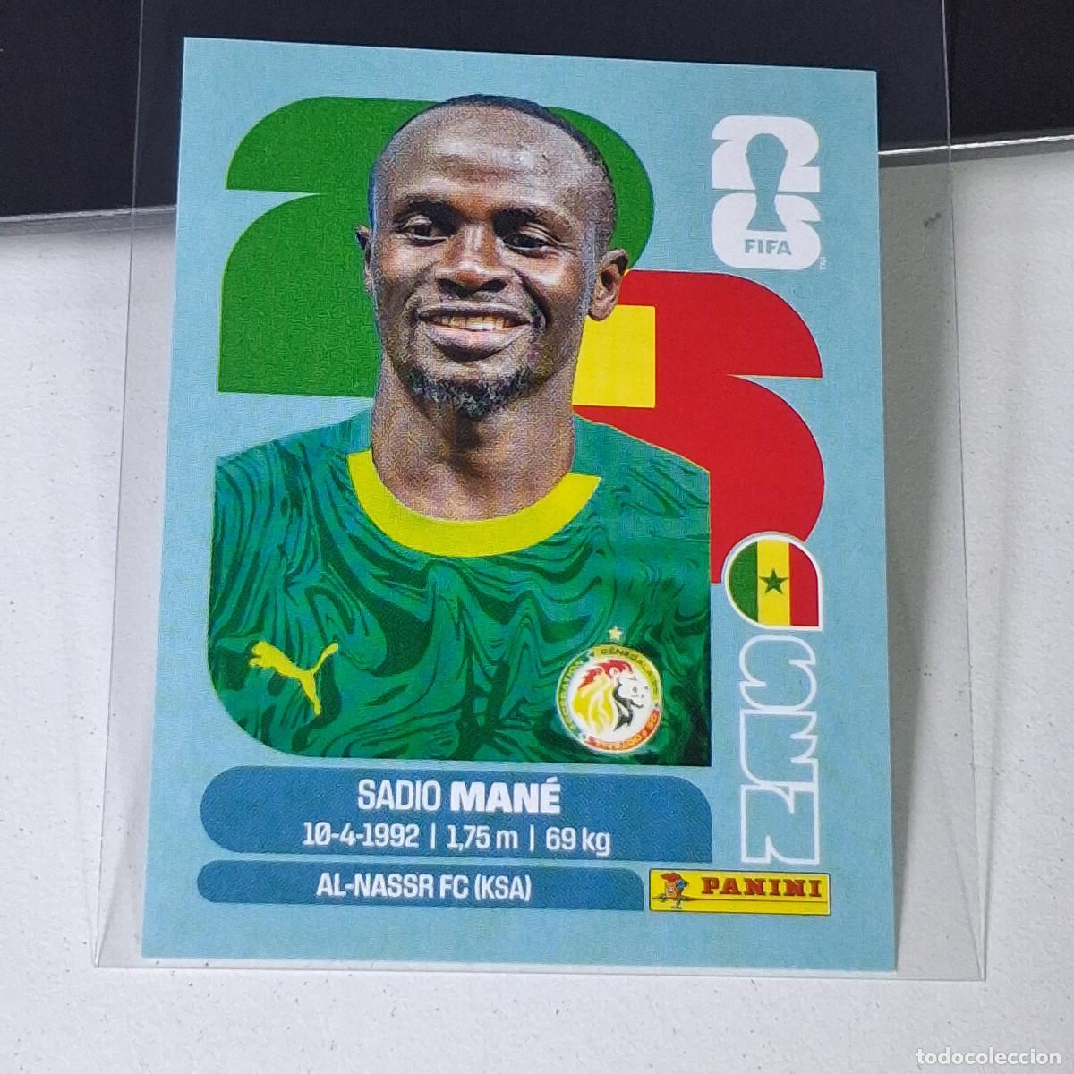&Aacute;lbum de f&uacute;tbol completo: A37 SEN15 SADIO MAN&Eacute; 15 SENEGAL SEN MUNDIAL FIFA WORLD CUP 2026 STICKER PANINI
