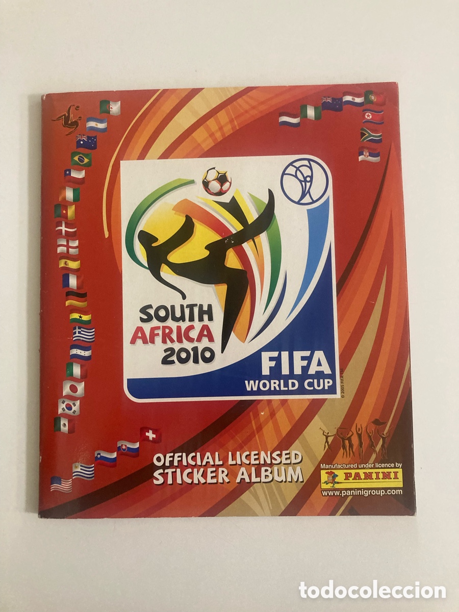&Aacute;lbum de f&uacute;tbol completo: Album completo Campeonato mundial futbol Sudafrica 2010-World Cup-Panini