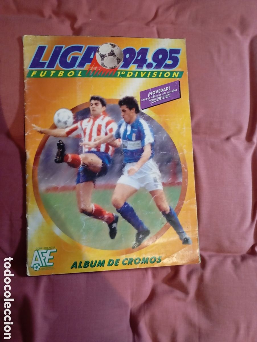Album de football complet: Album 94/95 completo 50 dobles y 4 fichajes bis