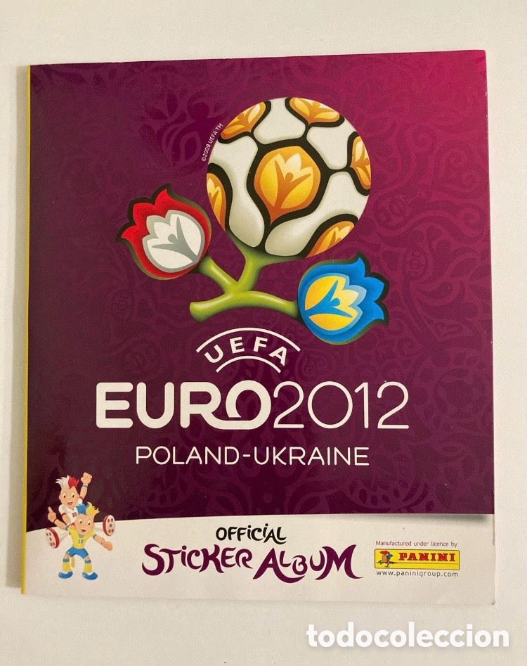 &Aacute;lbum de f&uacute;tbol completo: Album completo Euro 2012-Polonia & Ucrania-Eurocopa 2012-Panini