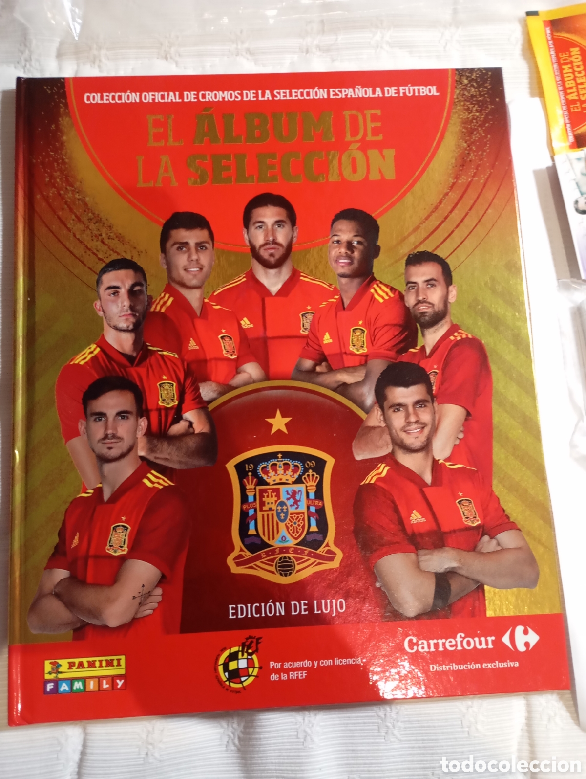 Album de football complet: Album de la selecci&oacute;n ,colecci&oacute;n para pegar,sin abrir.