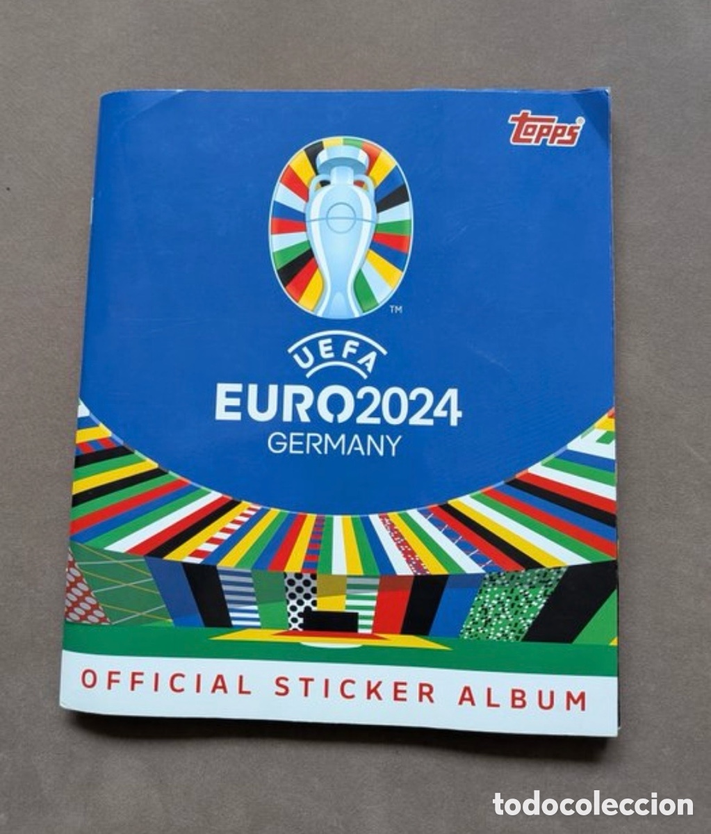 Complete Football Album: ALBUM COMPLETO EURO 2024- TOPPS - EUROCOPA