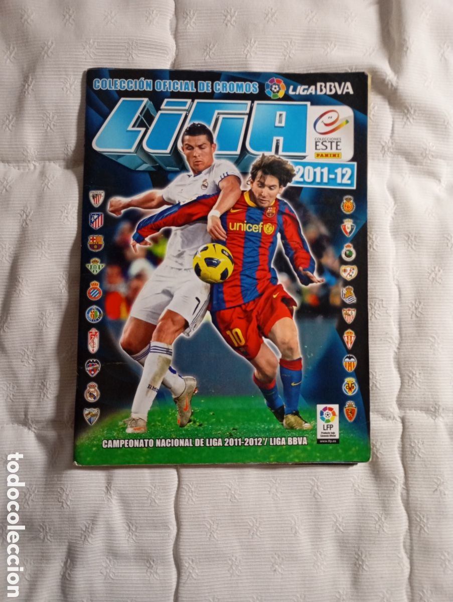 Complete Football Album: Album liga 2011/2012 completo 567 cromos+ extra.
