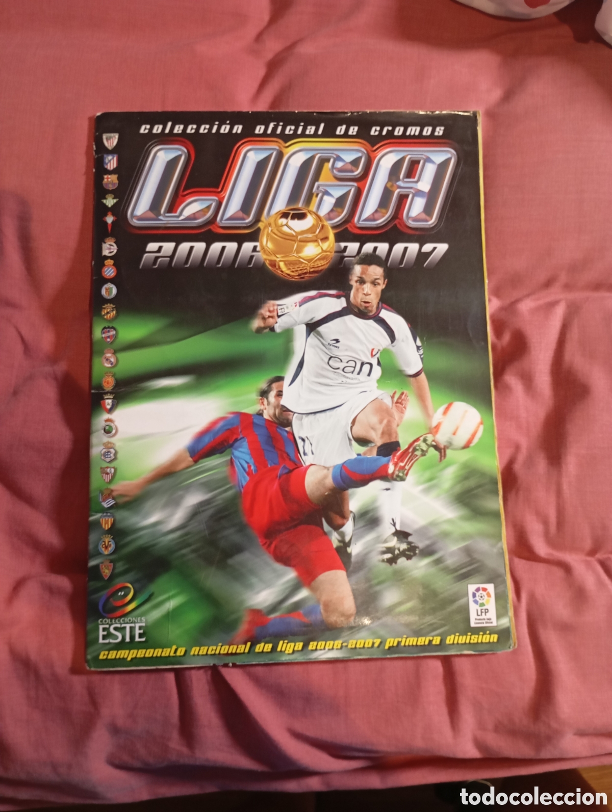 Vollst&auml;ndige Fu&szlig;ballsammelalben: Album liga 2006/ 2007 completo