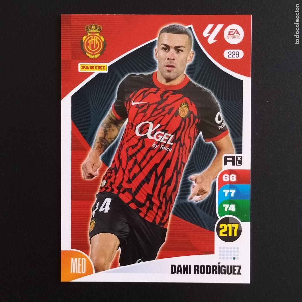 &Aacute;lbum de f&uacute;tbol completo: 229 DANI RODRIGUEZ MALLORCA CROMOS ADRENALYN XL LALIGA CARD 2024 2025 24 25 PANINI
