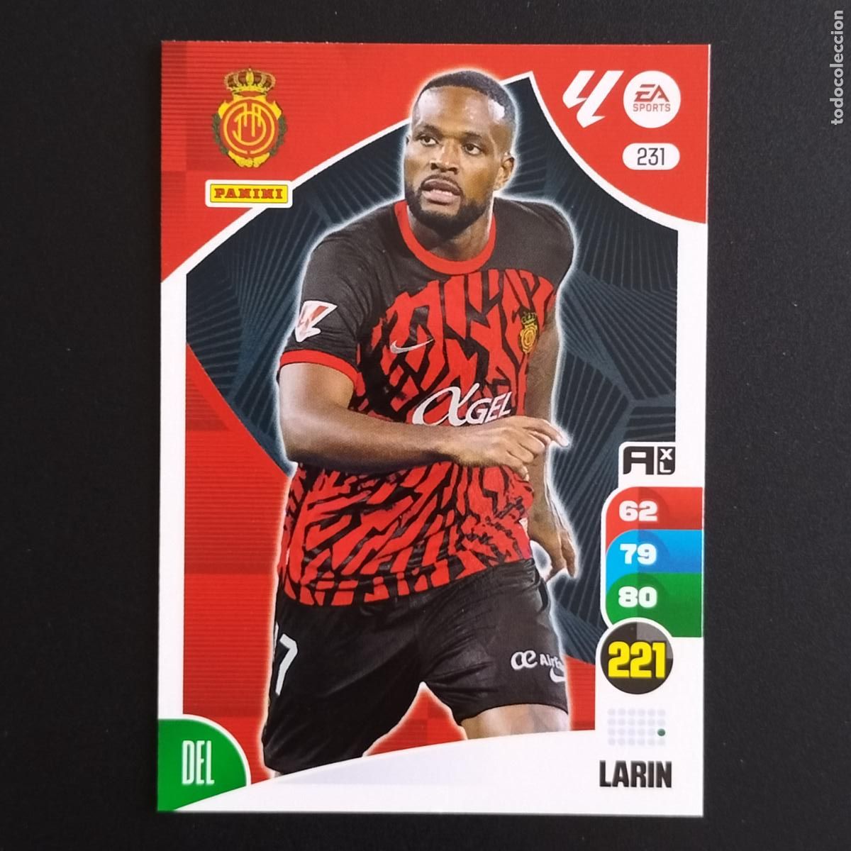 &Aacute;lbum de f&uacute;tbol completo: 231 LARIN MALLORCA CROMOS ADRENALYN XL LALIGA CARD 2024 2025 24 25 PANINI