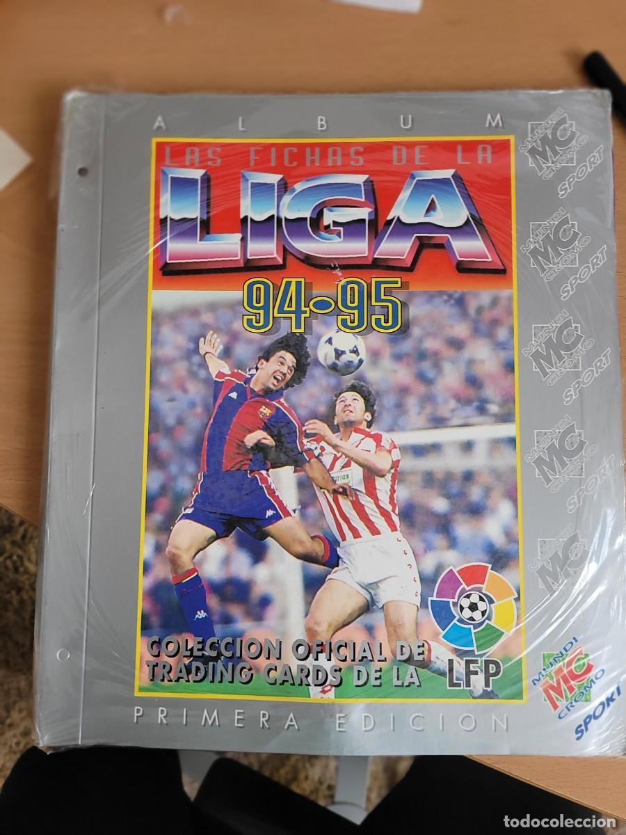 &Aacute;lbum de f&uacute;tbol completo: MUNDICROMO 94 - 95 COLECCI&Oacute;N COMPLETA CON TODO LO EDITADI Y &Aacute;LBUM ORIGINAL PRECINTADO