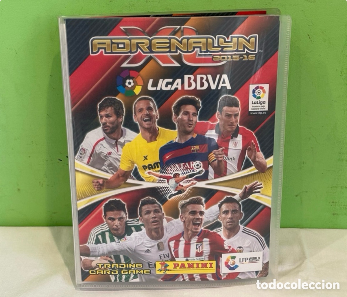 &Aacute;lbum de f&uacute;tbol completo: colecci&oacute;n de 442 cromos Panini adrenalyn correspondiente a la temporada 2023-24 de LaLiga.