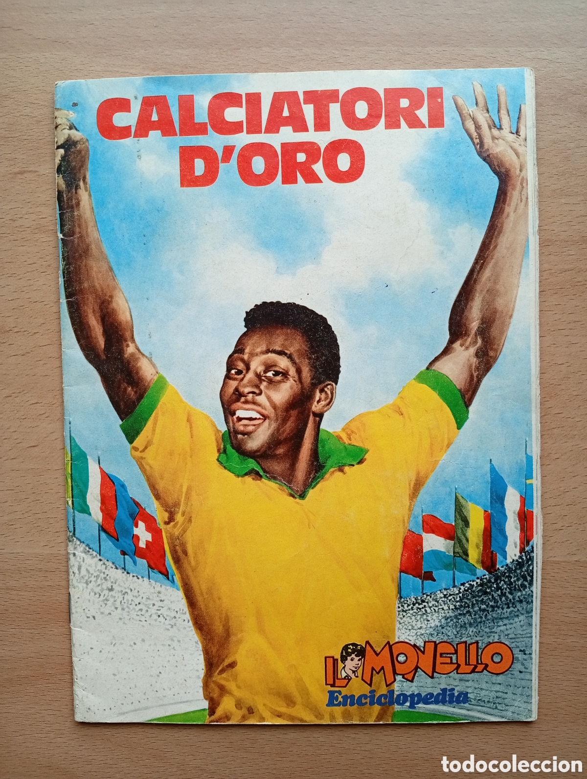 &Aacute;lbum de f&uacute;tbol completo: ALBUM FUTBOLISTAS DE ORO - 1972 - PELE, SUAREZ, DI STEFANO, PUSKAS, CRUYFF, KUBALA - COMPLETO