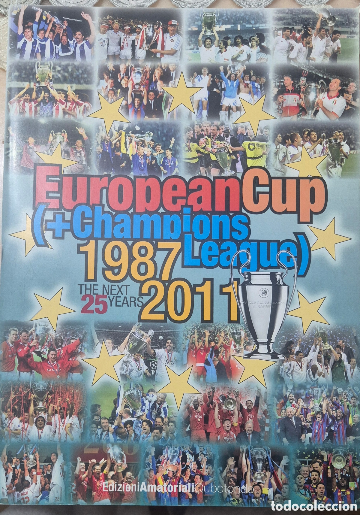 Vollst&auml;ndige Fu&szlig;ballsammelalben: Album completo european cup champions league 1987-2011