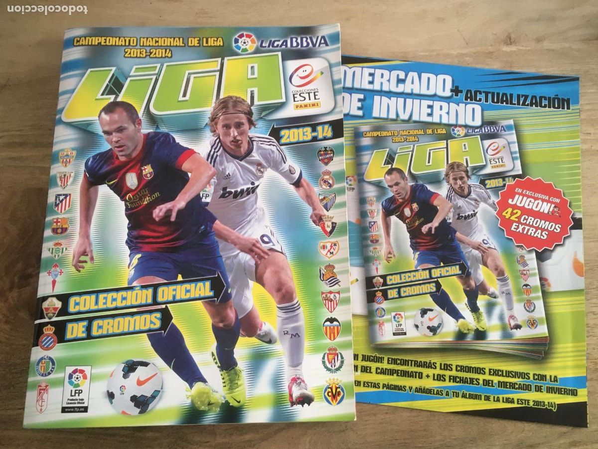Album de football complet: liga 2013 2014 13 14 album cromos ediciones este completo 650 cromos con mercado invierno
