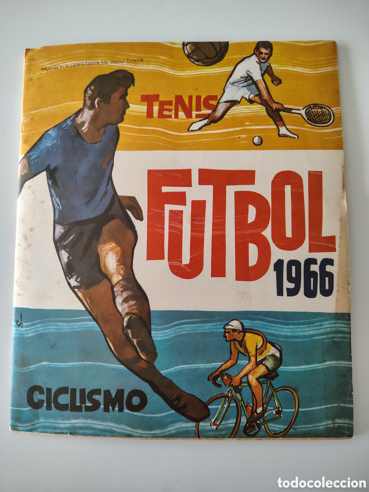 Complete Football Album: &Aacute;lbum f&uacute;tbol, ciclismo y tenis 1966, editorial Ruiz Romero.